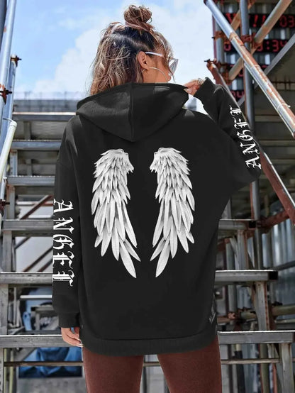Beautiful Angel Wings Women's Hoodie