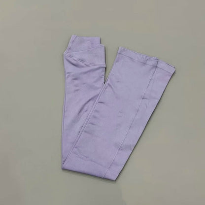 HISTELLO Seamless Flare Yoga Leggings