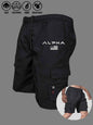 American Flag Eagle Cargo Shorts - Multi-Pocket