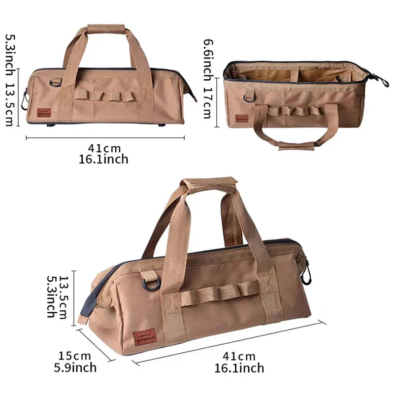 Camping Tool Storage Bag, Large-Capacity Tool Kit, Can Be Hung with a
