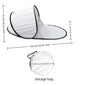 Outdoor tent for single casual use, quick setup in one second,beach sun protection, sunshade, camping, sunbathing
