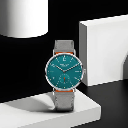 SEESTERN 2024 New Men Watch Automatic Business Wristwatches ST1701 Movement Ultra Thin Clock Top Brand Luxury  Fashion Casual