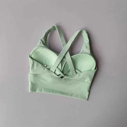 Shockproof High-Intensity Exercise Fitness Bra