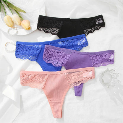 Women's Cotton G-String Thong Panties