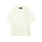 Oversized White Unisex Streetwear T-Shirt
