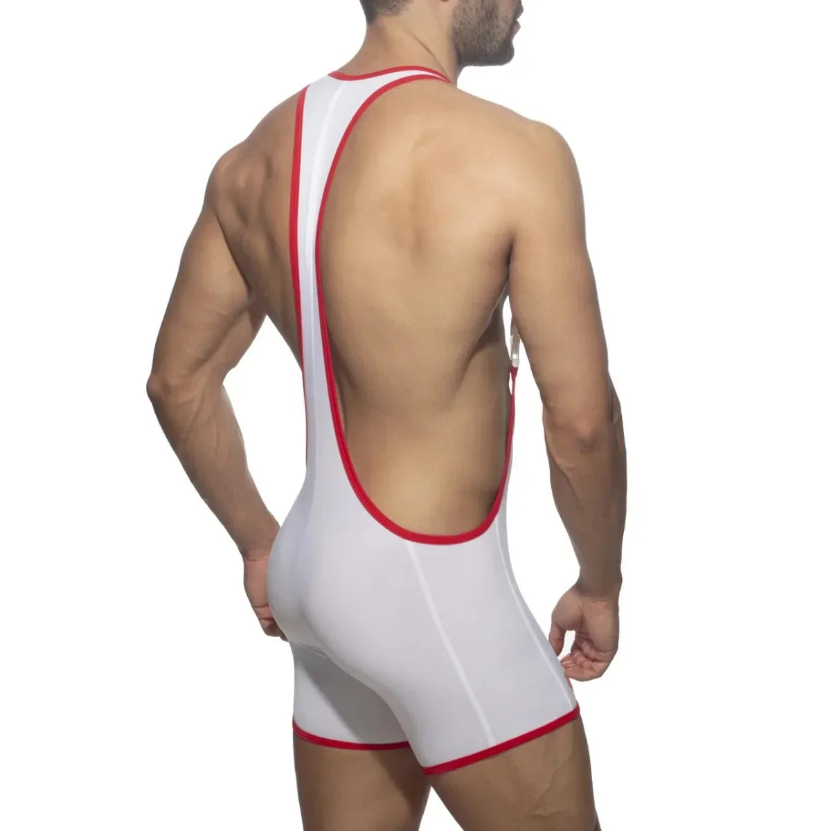 Sexy Wrestle Singlet Men Shorts Bodywear Bodysuit Sexy Undershirt Lingerie Buckle Singlet Leotards Underwear Man Workout Clothes