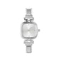 1PC 's Stainless Steel Round Simple Watch Bracelet Bangle for Friend