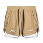ASRV Men’s 2-in-1 Quick Dry Gym Shorts
