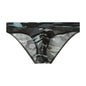 Cross-border men's classic camouflage mesh briefs U convex bag elastic breathable fitness underwear G-F3403