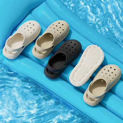 Women and Men's Hole Shoes Summer Non-Slip Outdoor Sandals Closed Toe