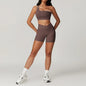 Women's Tracksuit Push-Up Workout Sportswear Tights Short Activewear
