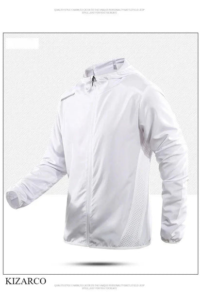 UltraLight Hooded Running Jacket - Windproof & Waterproof