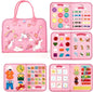 Montessori Busy Board for Toddler Learning Activities