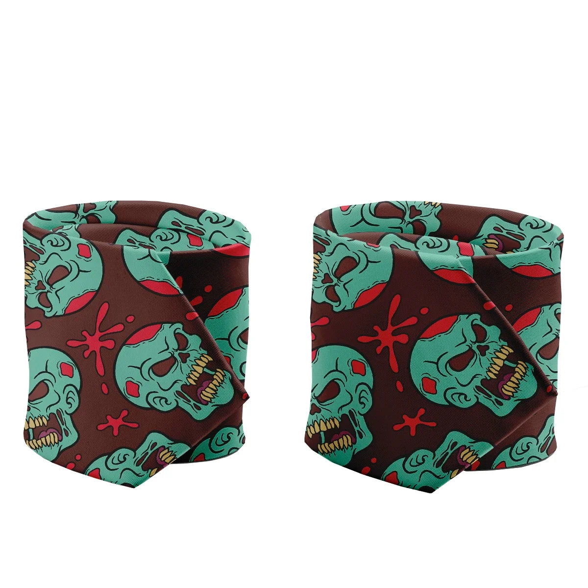 Fashion skull 3D printed tie art design personality tie adult 8cm wide polyester slim shirt suit party accessories