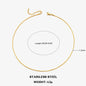 Hot Classic Unisex Flat Snake Chain Choker Necklace For Women Stainless Steel Herringbone Gold Silver Color Fashion Jewelry Gift