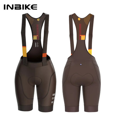 INBIKE Women's Padded Cycling Bib Shorts