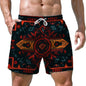 New Fashion Hawaiian Tiki 3D Print Beach Shorts Casual Aloha Polynesia God Short Pants For Men Clothes Aloha Boy Trunks Shorts