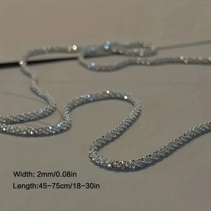 High Quality Anti Fade Stainless Steel Cauliflower Necklace Simple Elegant Jewelry For Women Daily Party Wear Gift Accessory