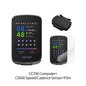 GEOID CC700 Bike Computer Wireless Color Screen ANT+ WIFI Bicycle Speedometer IPX7 Waterproof Route Navigation Cycling Odometer