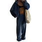 Casual Pants Suit Spring Autumn Cardigan Sweatshirts Sports Women