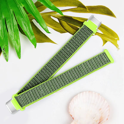 Fitbit Luxe Nylon Sport Loop Band, Hook-and-Loop