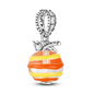 925 Sterling Silver Fashion Bee Honey Jar Sunflower Autumn Series