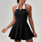 A-line Women's Tennis Golf Jumpsuit Dress