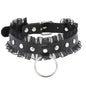 1pc Harajuku Gothic Spike Rivet Star Necklaces Collares Hip Hop Rock