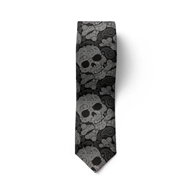 Funny little dinosaur men's tie unisex 8cm business dating tie novelty snakeskin egg tie party tie holiday gift
