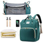 3 in 1 Diaper Bag Backpack Foldable Baby Bed Waterproof Travel Bag
