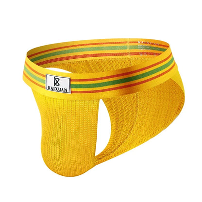 Men's Underwear Sexy Briefs Jockstrap Pouch Cuecas Panties Breathable Underpants Gay Slip Homme