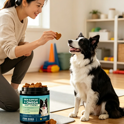 Kriath Pet Nutrition Soft Chews Deeply Nourishing Gut Digestive Health Easy Feeding Safe Formula Dog Supplement Soft Chews 200g