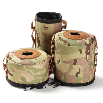 Camping Gas Can Portable Ventilated Propane & Butane Protector Outdoor