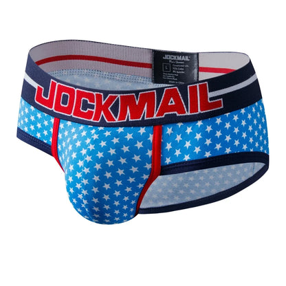 Men Underwear Briefs Cotton Printed Sexy Men Boxer Briefs Slips Cueca Masculina Male Panties Calcinha Calzoncillos Hombre