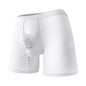 Men's Boxershorts Cotton Breathable Underwear Mid Long Boxers Trunks Comfortable Shorts