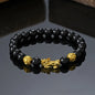 Feng Shui Wealth And Luck Bracelet Black Obsidian