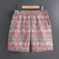 Men's Hawaiian 3D Elephant Ethnic Pattern Beach Shorts Quick Dry Outdoor Leisure Sports Shorts Fashion Men's Shorts