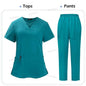Spandex Scrub Uniform Set - Top & Pants