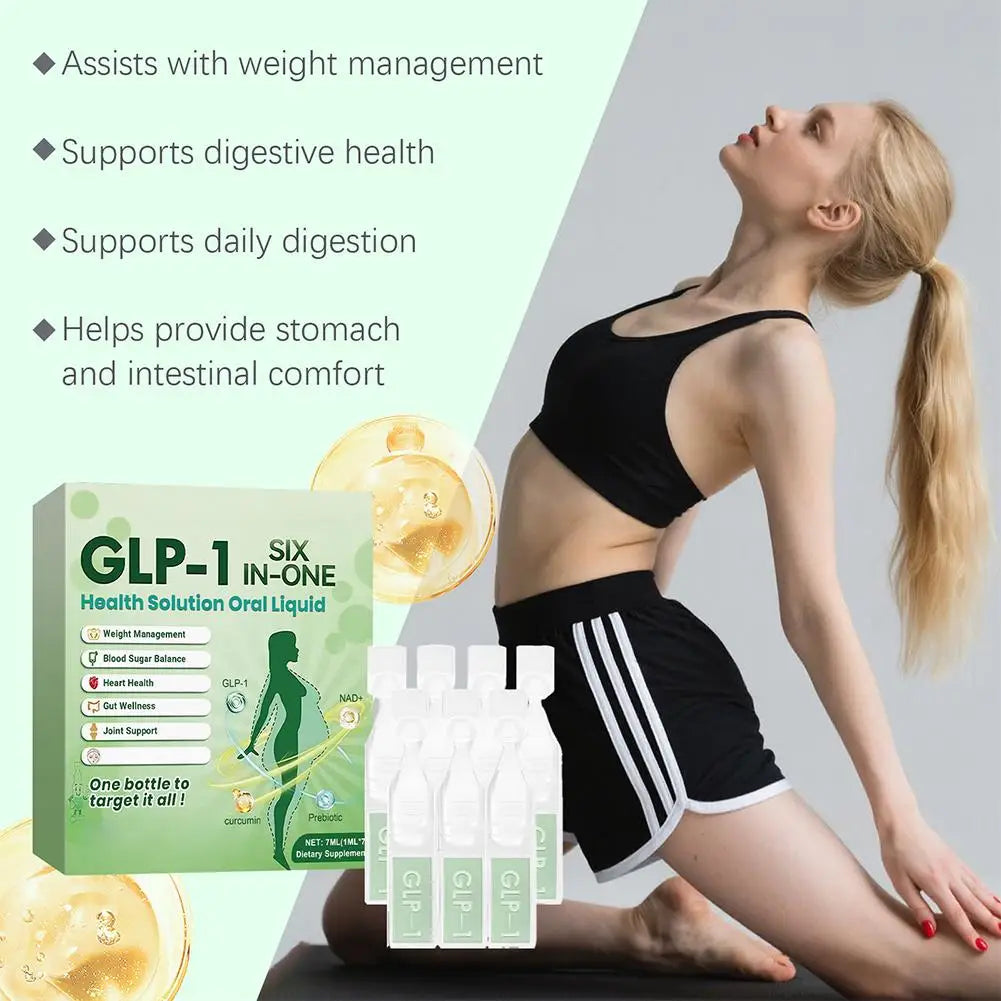 Glp-1 Supplement Liquid Drops Nad Blood Sugar Control For Women Men Metabolism Booster & Weight Management  For Women