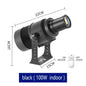 Custom Led HD Gobo Logo Projector Indoor Outdoor Ip67 Waterproof Rotating Advertising Image Projection Light For Floor Wedding
