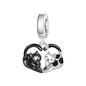 Hot Sale 925 Sterling Silver Dog Cat Cute Pet Animals Pendant Birthday Party Gift for Women Bangle Bracelet Necklace DIY Jewelry