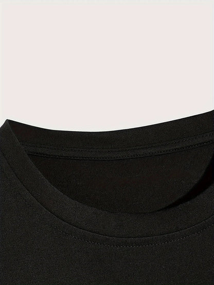 Los Angeles Number 91 Graphic Round Neck Sports Crop T-shirt