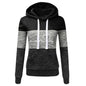 Women’s Colorblock Hooded Tracksuit Set S-3XL