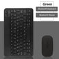 Bluetooth Wireless Keyboard and Mouse Combo Portable Mini Rechargeable for iPad Tablet Mobile Phone Android iOS Windows PC