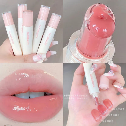 Tatibeauty Lip Jelly Essence - Tender Pink Hydrating Lip Gloss