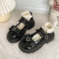 2025 Summer New School Girl JK Loafer Pumps Platform Shoes Japanese Style Lolita Y2K Kawaii Jirai Kei Fashion