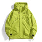 CHRLCK Unisex Waterproof Running Windbreaker