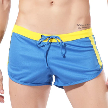 Sexy Mens Swimwear Beach Board Shorts Swim Surfing Trunks Male Quick Dry Mesh Breathable Bathing Swimsuit