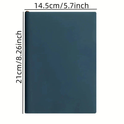 A5 PU Leather Softcover Notebook , Waterproof Journal for Writing Diary, Cute Travel Note Taking Planner for Office School Supplies, Gift for Women Men