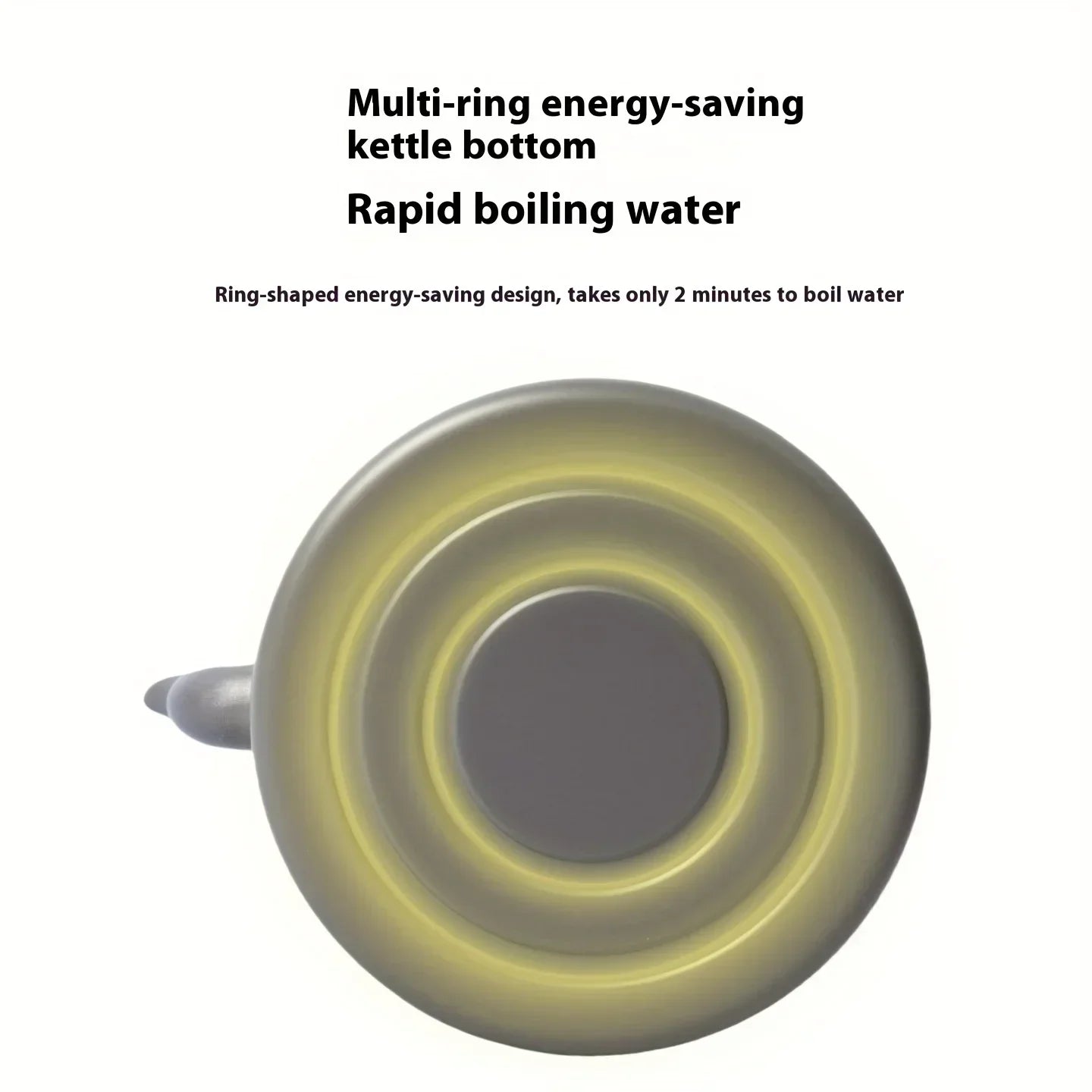 Camping Tea Kettle-New Aluminum Alloy Construction, Wooden Handle